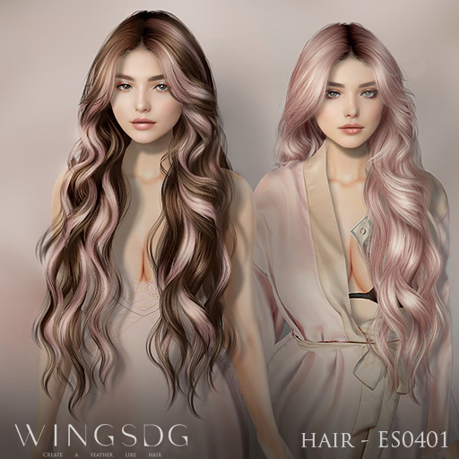 Second Life Marketplace WINGSHAIRES0401 Streaks (Pack)